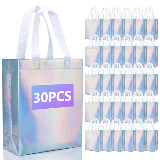 NEOACT bolsa frontal iridiscente con brillo llamativo y presentación premium
