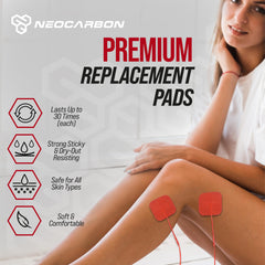 Neocarbon textura flexible del parche que se adapta a curvas