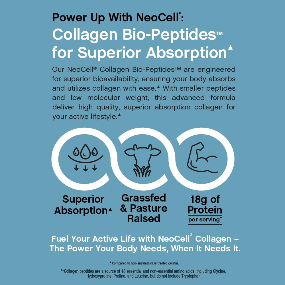 NeoCell batido con colágeno aportando proteína adicional y textura suave