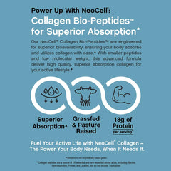 NeoCell batido con colágeno aportando proteína adicional y textura suave