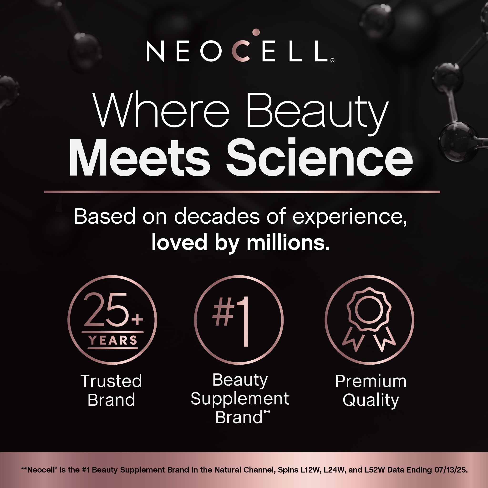 NeoCell pepítidos de colágeno en entorno minimalista resaltando calidad