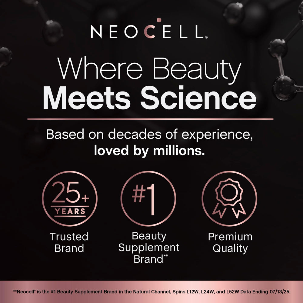 NeoCell pepítidos de colágeno en entorno minimalista resaltando calidad