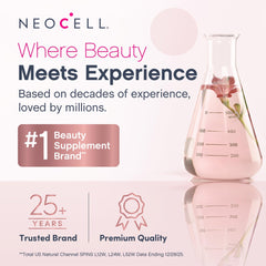 NeoCell en mano para comparar tamaño del frasco y porciones prácticas