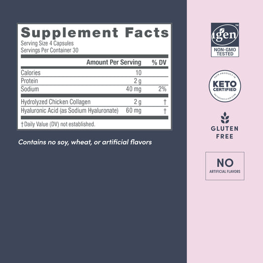NeoCell Complejo Articular botella: conveniente envase de 120 cápsulas para uso diario.