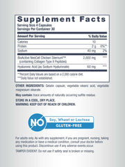 NeoCell etiqueta con lista de ingredientes clave y trazabilidad clara