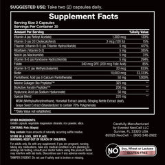 NeoCell etiqueta con lista de ingredientes y dosis clara
