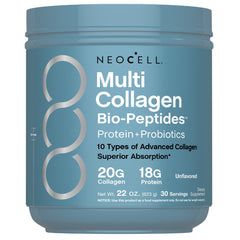 NeoCell frente del envase multi collagen que muestra presentación y tamaño