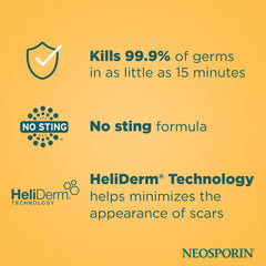 Neosporin dentro de un botiquín de camping, protección portable en exteriores