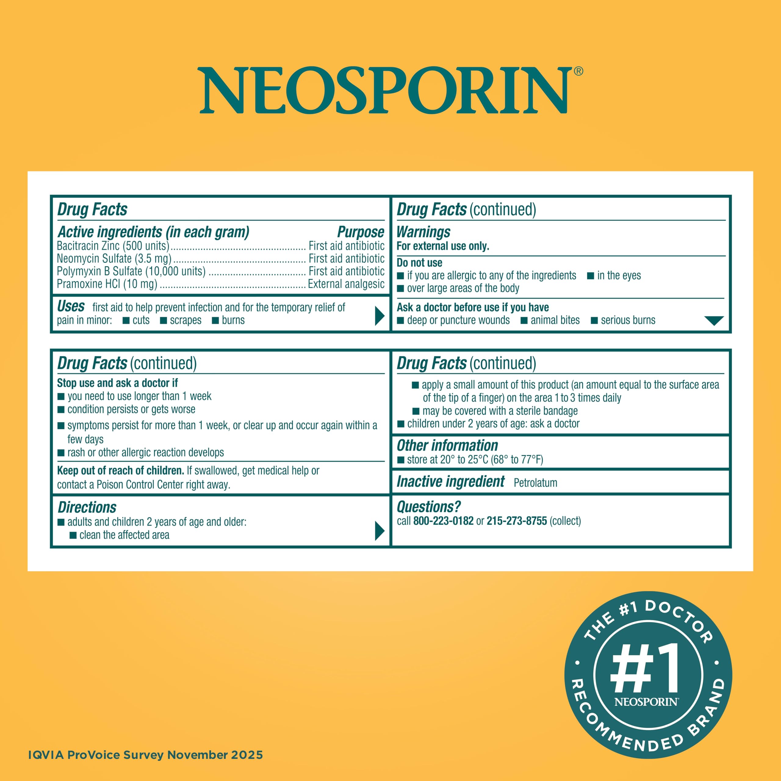 Neosporin uso en familia estilo de vida para cuidado seguro en casa