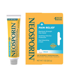 Neosporin detalle de textura de la crema que muestra absorción rápida