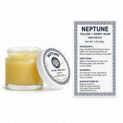 Neptune Health etiqueta y ingredientes mostrando formulación natural