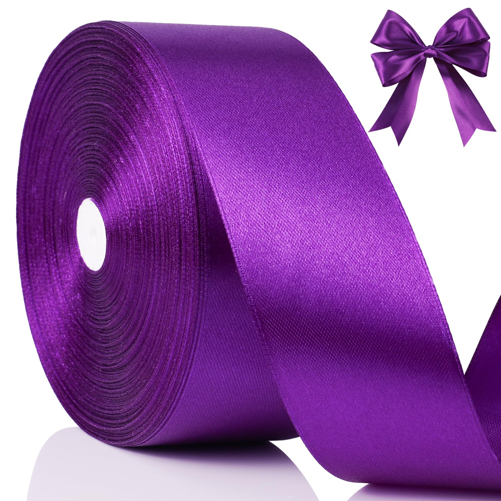 NESCCI rollo frontal mostrando la longitud y color morado brillante