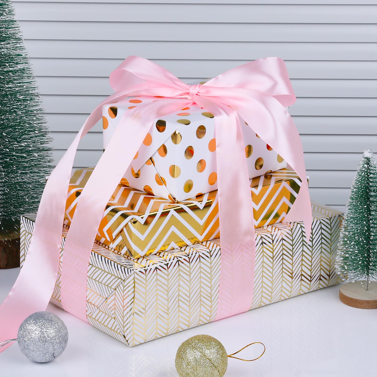 NESCCI lazo en caja de regalo aspecto elegante