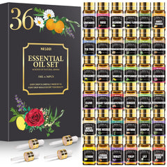 NESCCI set frontal con 36 botellas, variedad aromática instantánea