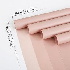 NESCCI detalle de textura del papel rosa mostrando durabilidad y tacto suave