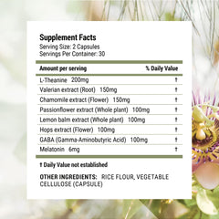Nested Naturals cápsula comparada con regla para tamaño, beneficio dosificación clara