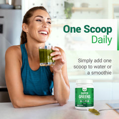 Nested Naturals batido verde listo para beber, energía natural