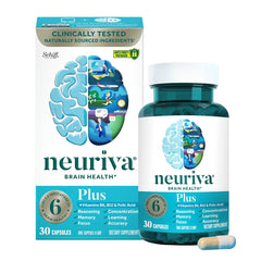 NEURIVA cápsula vista cercana destacando forma y fácil ingestión