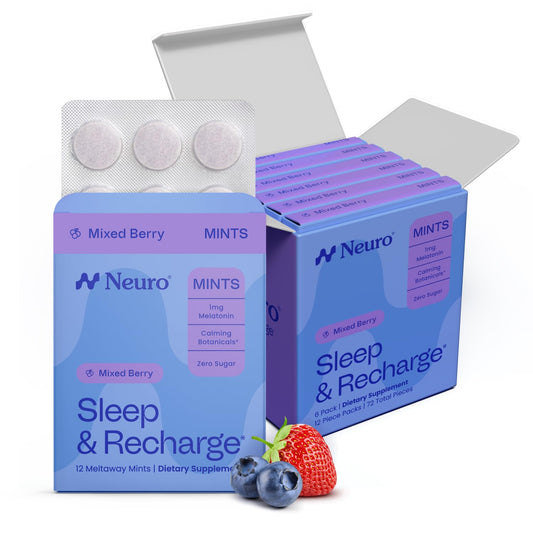 Neuro envase frontal de 72 mints para descanso rápido y portátil