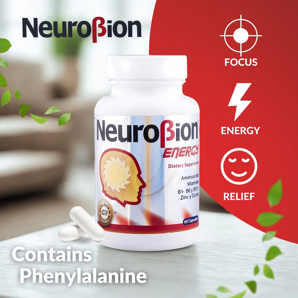 Neurobion caja abierta con cápsulas organizadas para consumo diario