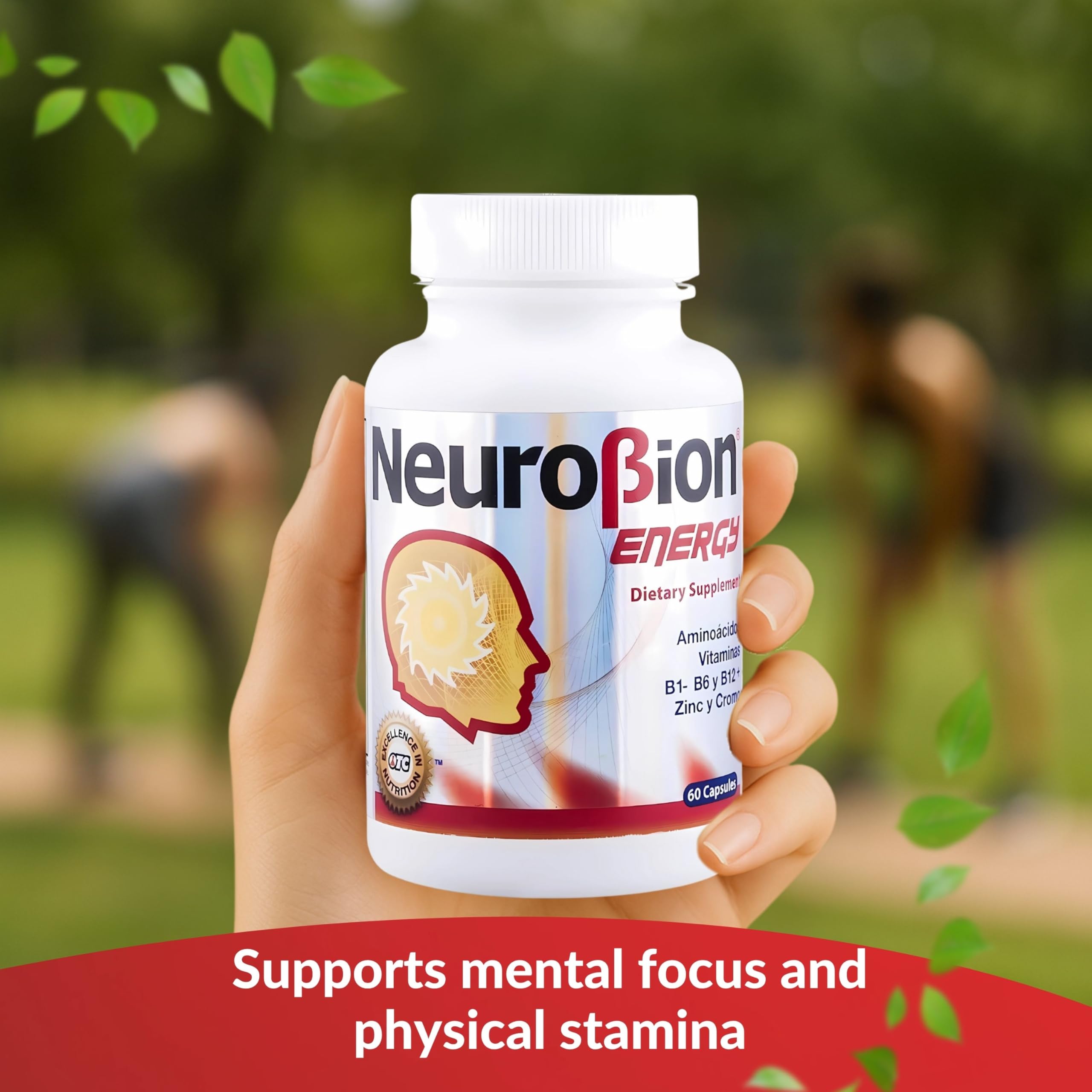 Neurobion etiqueta de ingredientes mostrando vitaminas y minerales