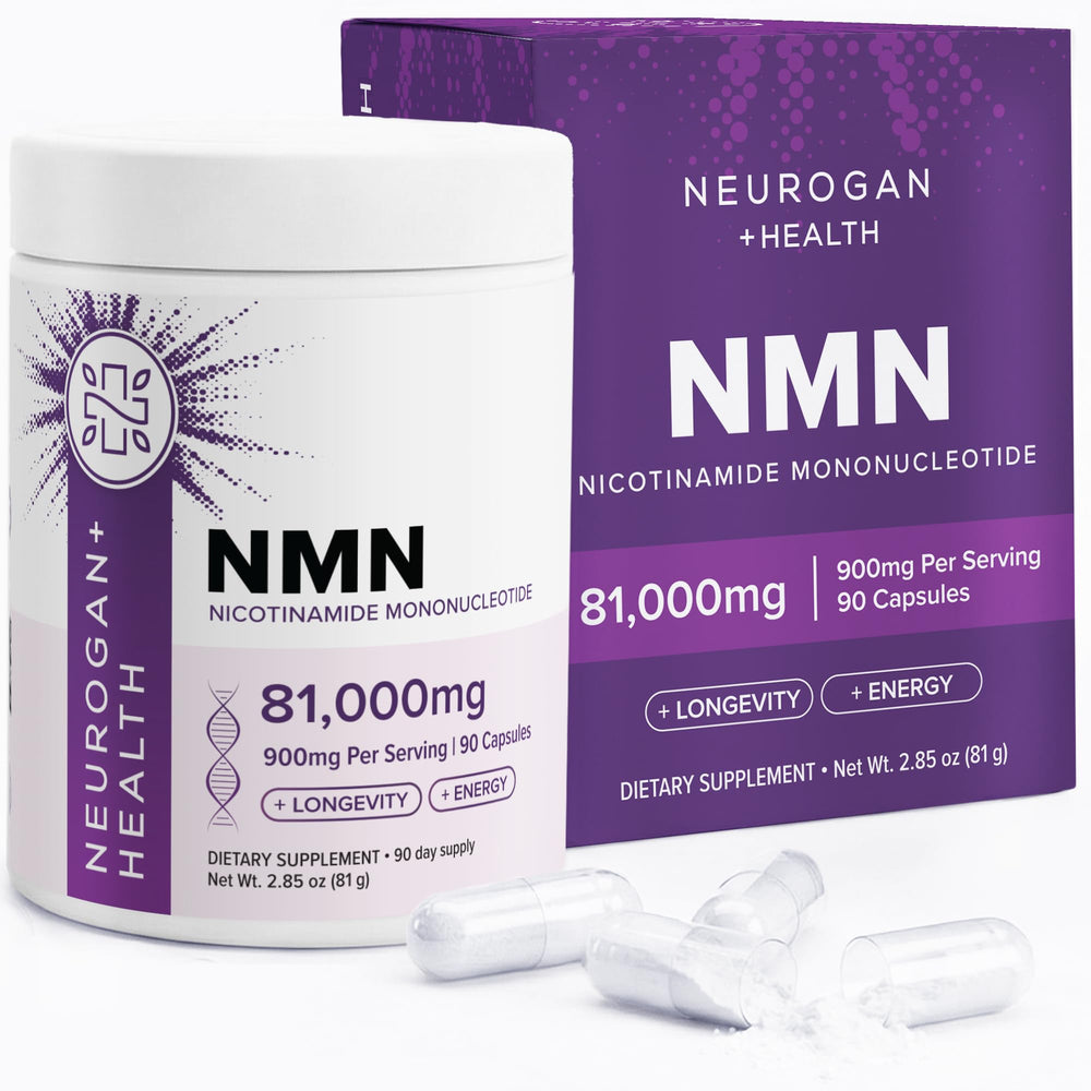 Neurogan frasco frontal con etiqueta clara y conveniencia diaria