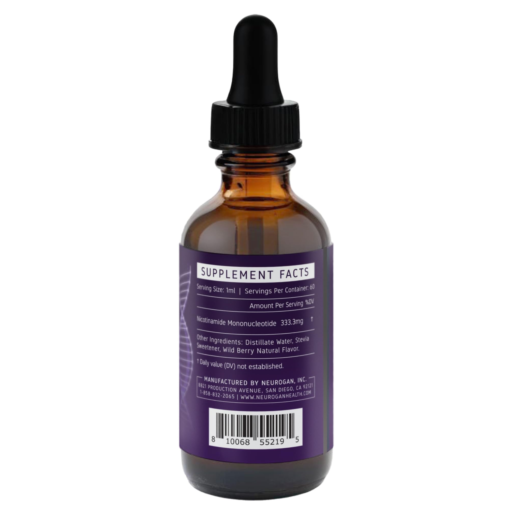 Neurogan Gotas NMN liposomales con aplicador para dosificación fácil