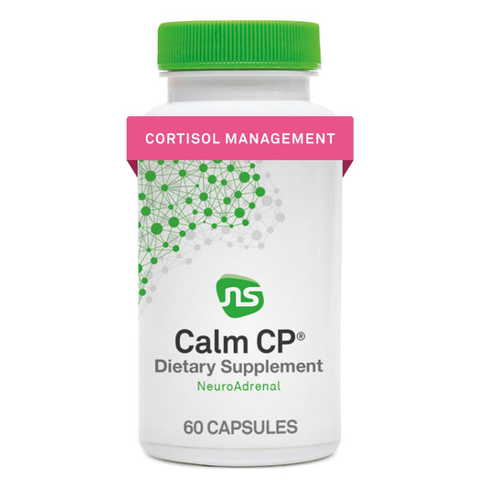 NeuroScience Calm CP envase frontal mostrando profesionalismo y confianza
