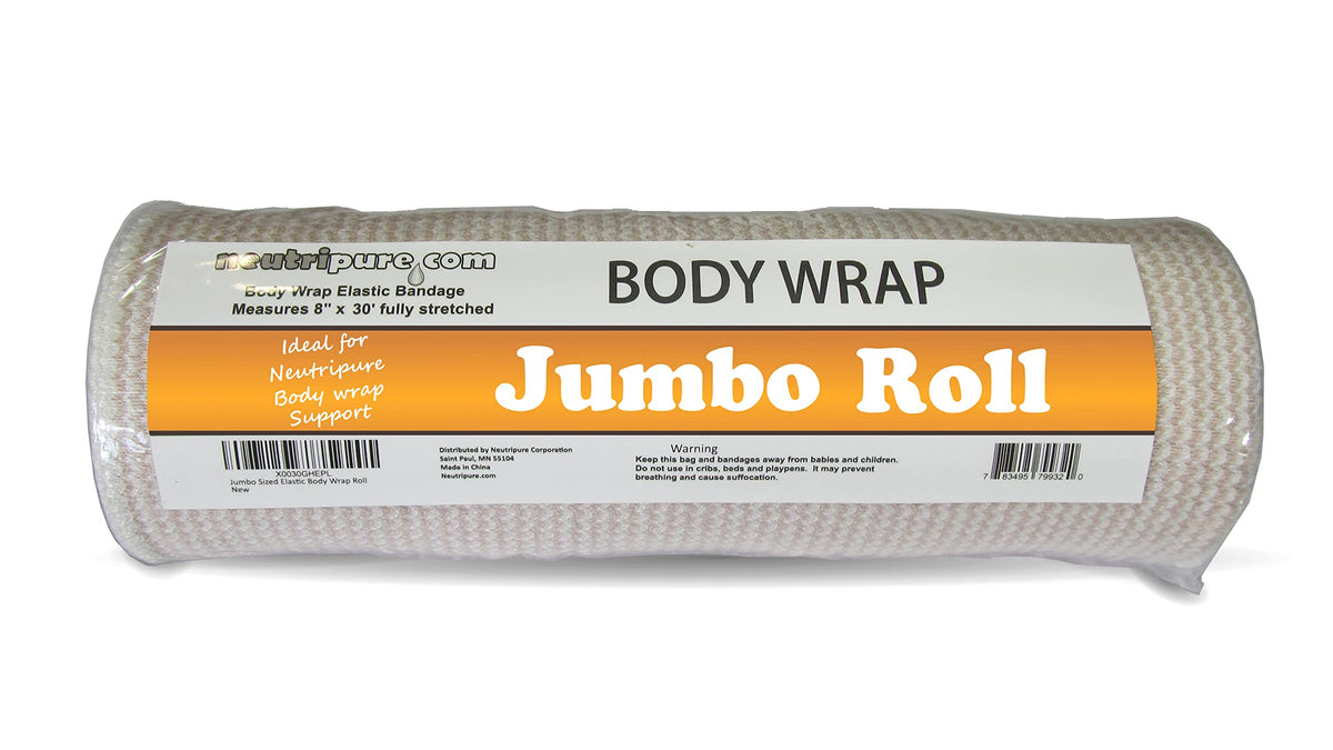 Neutripure frontal del empacado mostrando tamaño jumbo y beneficio practicidad