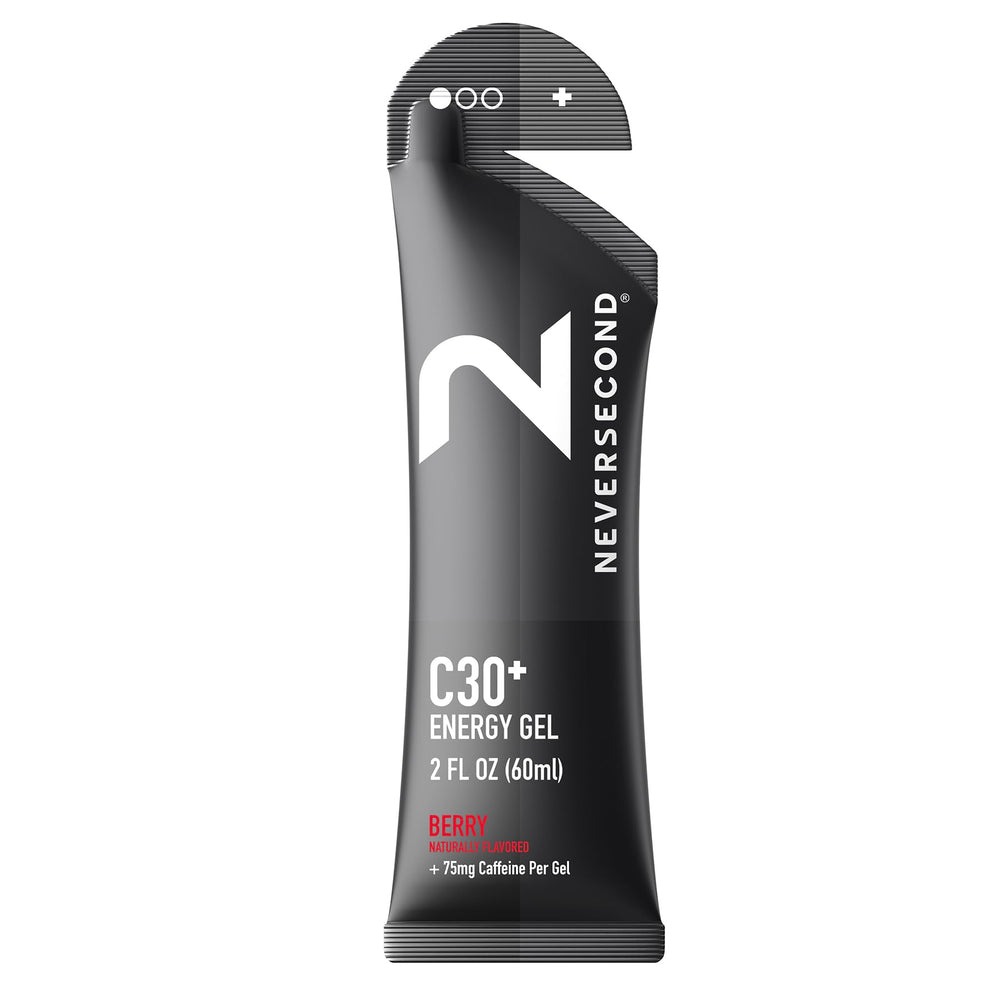 NeverSecond envase frontal del pack de 12 con diseño claro y beneficios
