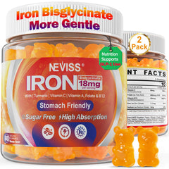 NEVISS vista frontal del pack doble con sabor mango y beneficios claros