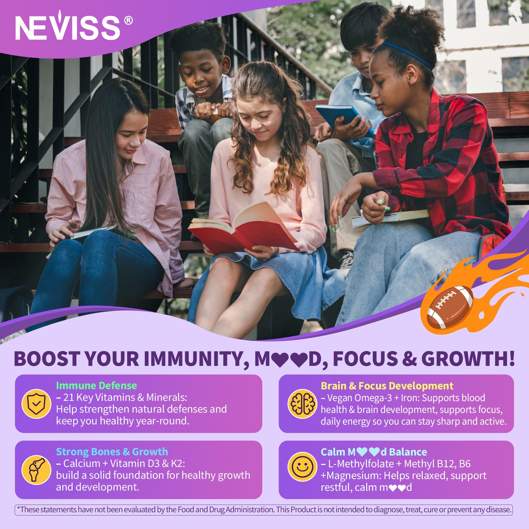 NEVISS gomitas en mano para comparar tamaño y porción recomendada