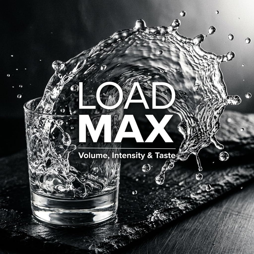 Nevora Labs Load Max etiqueta nutricional legible mostrando transparencia y dosis