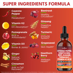 NEW AGE etiqueta con lista de ingredientes y beneficios visibles para confianza