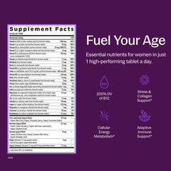 New Chapter detalle de etiqueta con certificaciones y lista de ingredientes