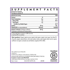 New Chapter botella abierta con gominolas listas para consumo diario