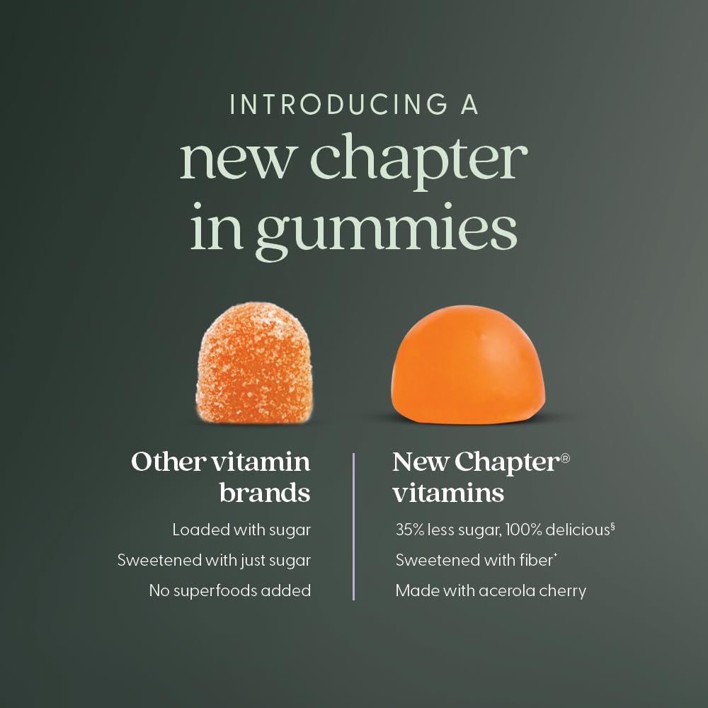 New Chapter acerola y agave orgánico como ingredientes naturales