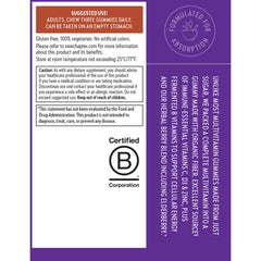 New Chapter producto junto a cítricos y elderberry destacando ingredientes