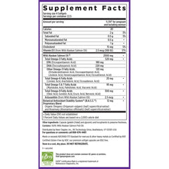 New Chapter etiqueta nutricional legible, transparencia de ingredientes