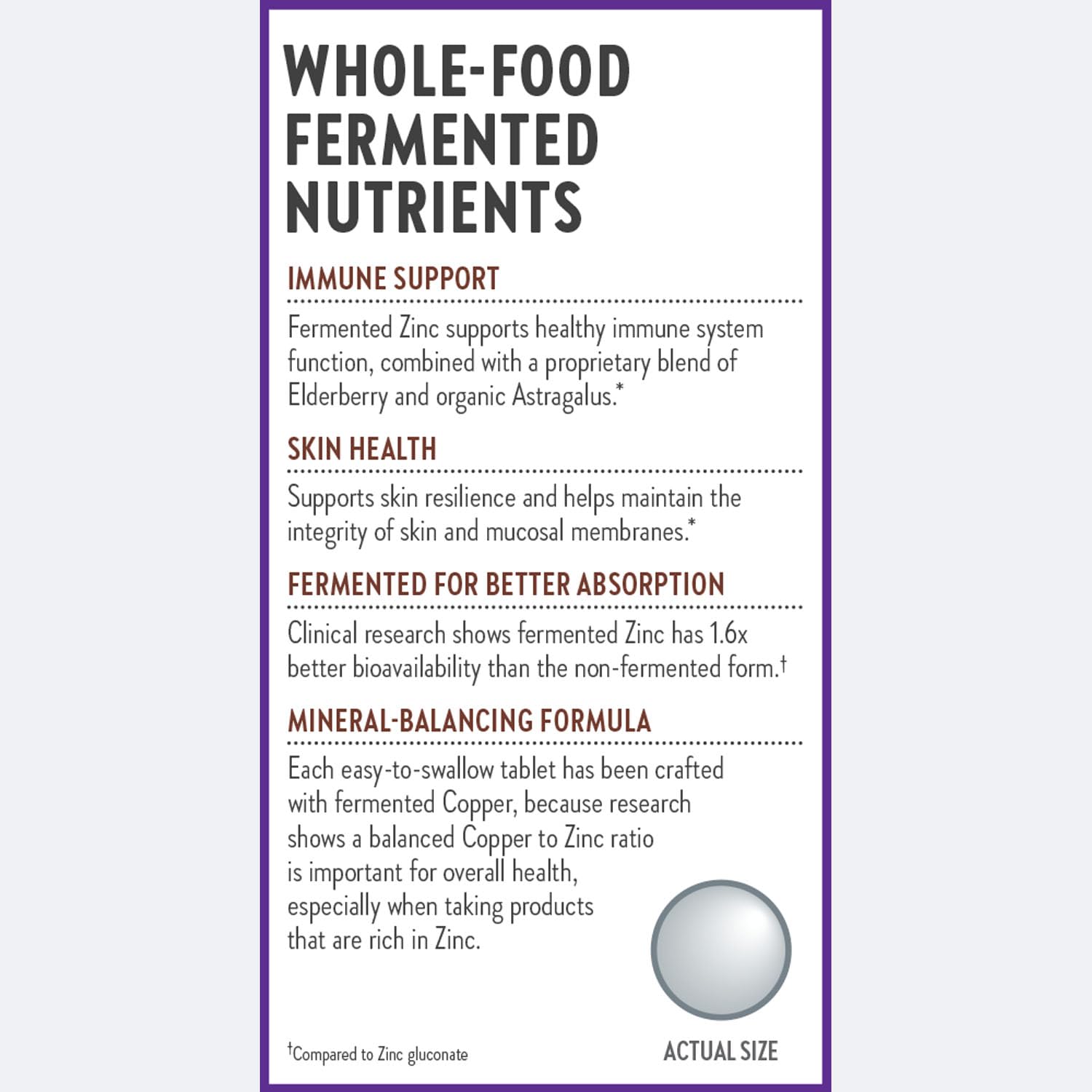 New Chapter sello de Non-GMO y certificación sin gluten visible en etiqueta