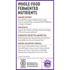 New Chapter iconos de certificaciones Non-GMO y gluten free