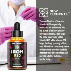 New Elements envase abierto con lista de ingredientes, ofrece información clara