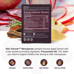 NEW NORDIC conjunto de ingredientes: manzana Annurca y corteza de pino en detalle