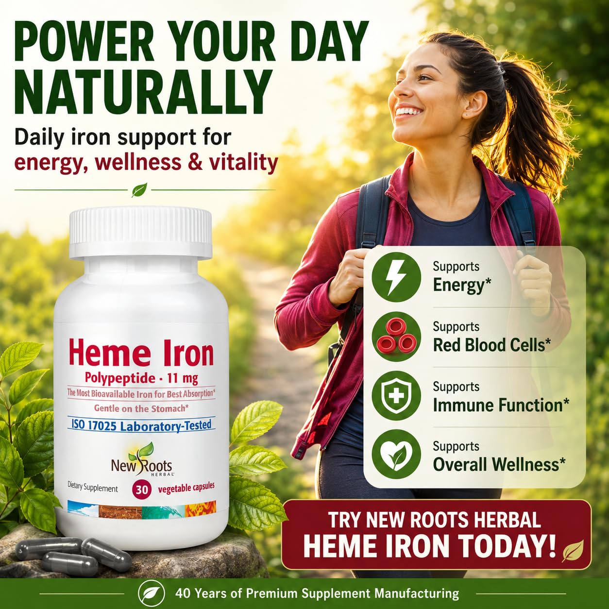 NEW ROOTS HERBAL en ambiente de vida saludable representando integración diaria
