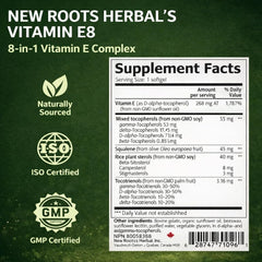 NEW ROOTS HERBAL ensayo de laboratorio representando pruebas ISO 17025