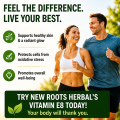 NEW ROOTS HERBAL cápsula junto a rutina matinal para uso diario