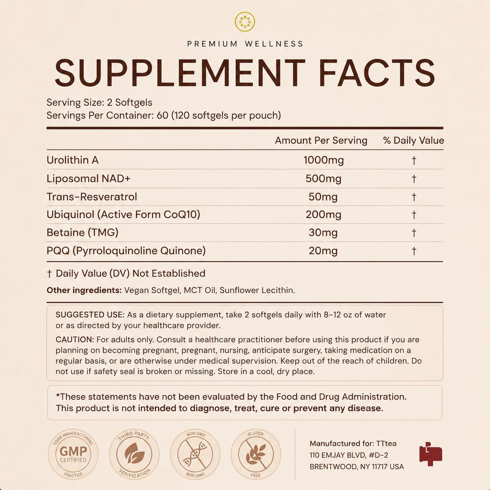 NewJoy etiqueta con información nutricional y verificación de calidad