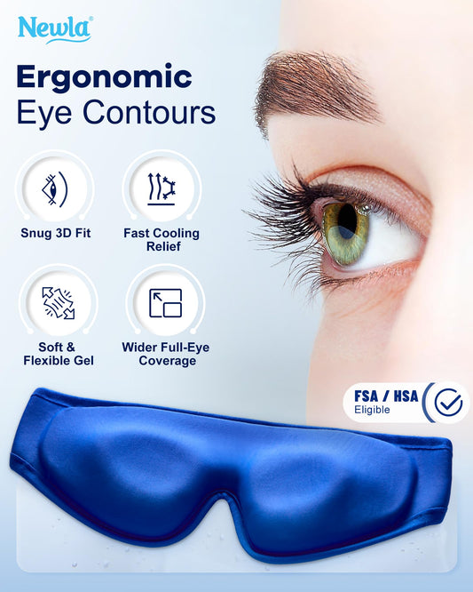 NEWLA primer plano del gel flexible que ofrece enfriamiento uniforme