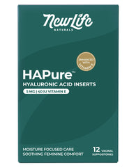 NewLife Naturals frente del empaque mostrando información y beneficio de hidratación