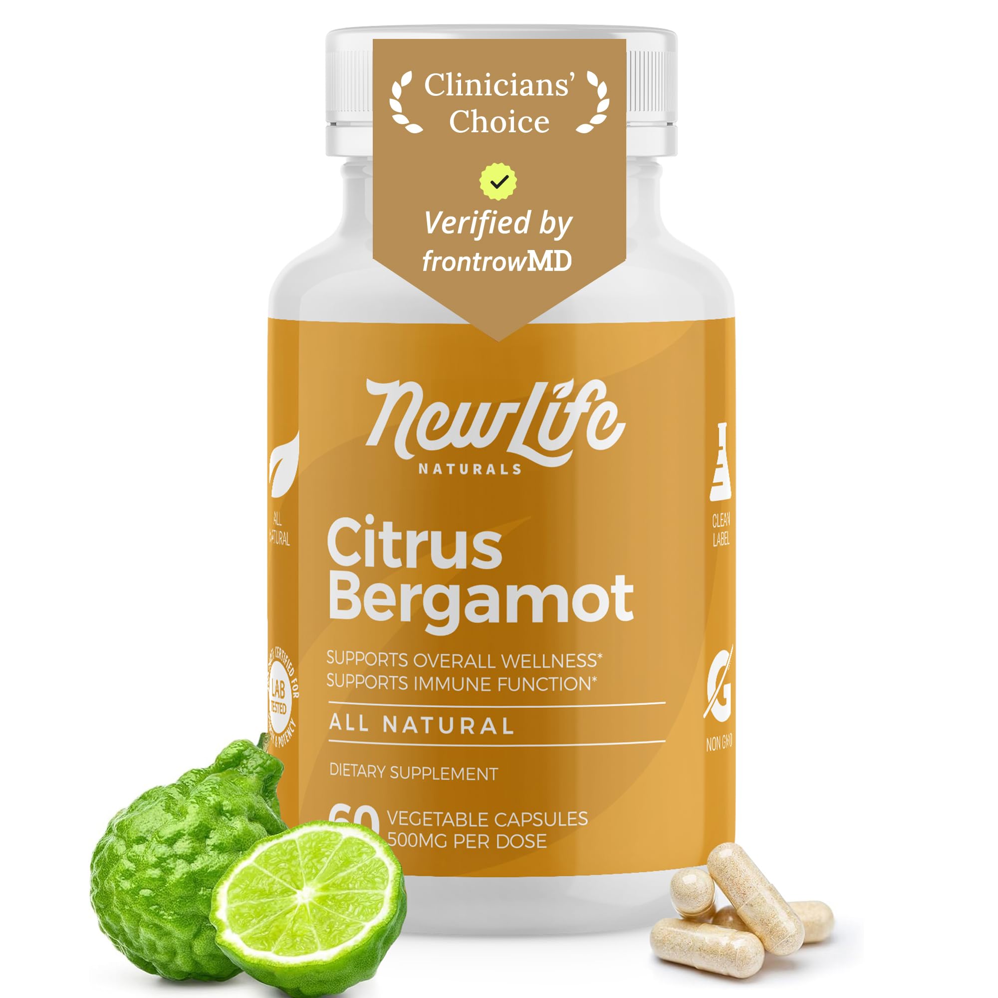 NewLife Naturals frasco del producto mostrando etiqueta clara y beneficio antioxidante